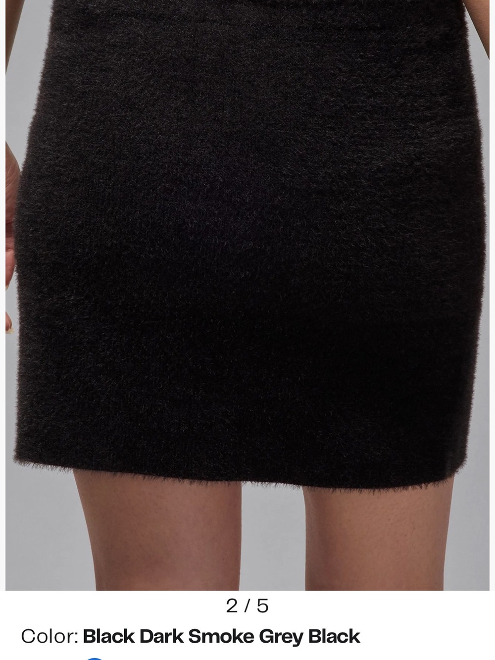 Jordan Air Drawstring Waist Sweater Skirt NWT